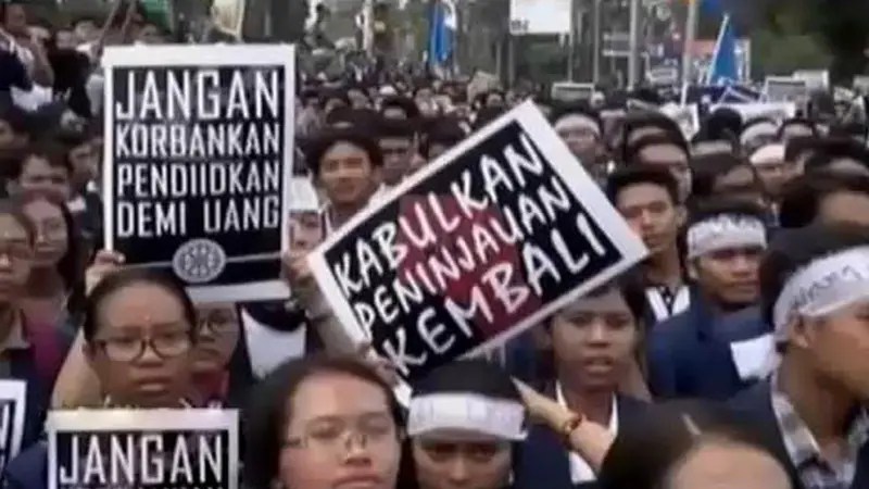 Ribuan Mahasiswa dan Dosen Unud Tolak Eksekusi Lahan Kampus