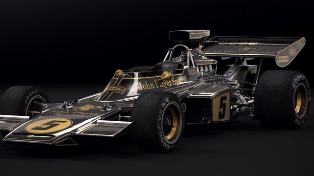 Mobil Legendaris F1, Lotus 72. 