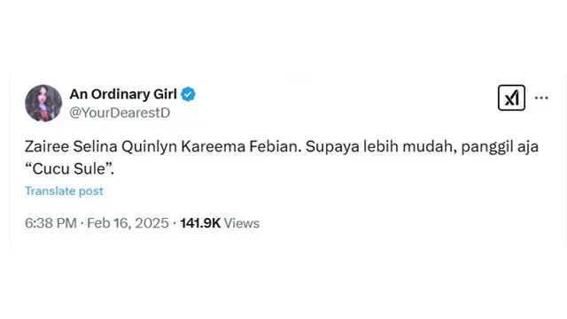 6 Cuitan Netizen Ikut Bahagia Mahalini Melahirkan,