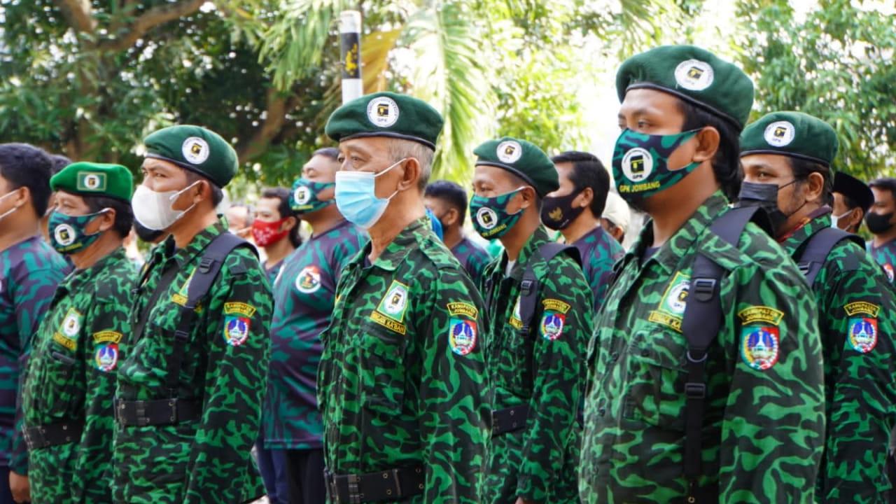 Anggota Brikade Ka'bah Jombang menggelar pendidikan dan latihan dasar (Diklatsar). (Foto: Istimewa)