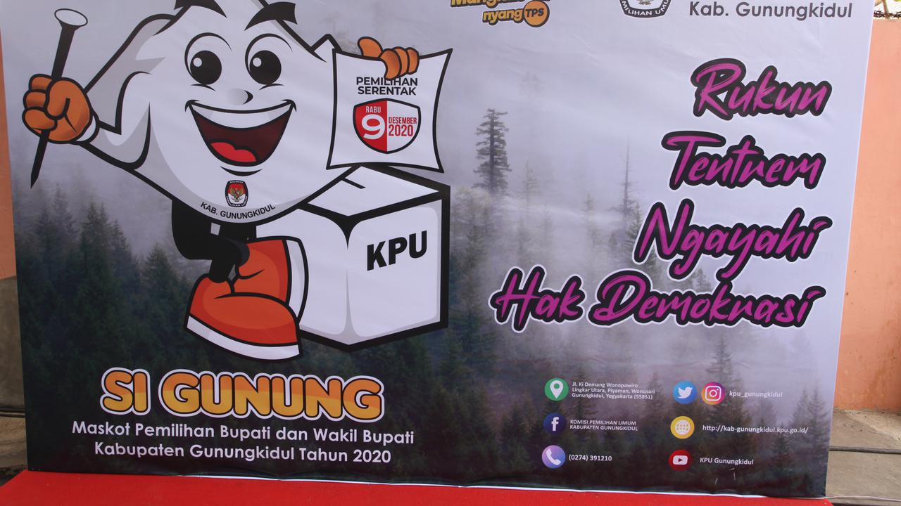 Maskot Pilkada Gunungkidul 2020
