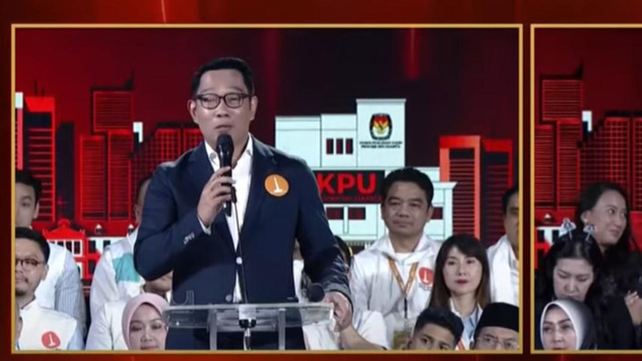 Debat Pilkada DKI, Ridwan Kamil Akan Gilirkan WFH di Jakarta Per Hari Per Industri yang Berbeda