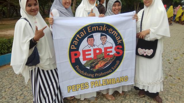 Titik Soeharto Himpun Emak-emak Palembang Dukung Prabowo-Sandiaga