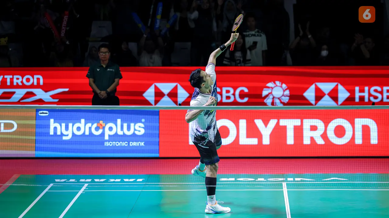 Foto: Duel Sengit Alwi Vs Jojo di Babak 16 Besar Indonesia Open 2026