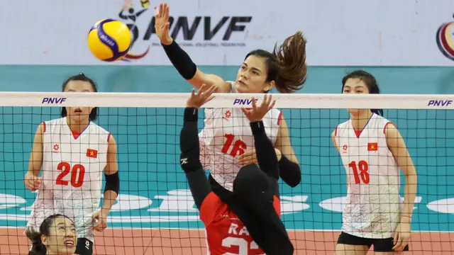 Timnas Voli Putri Indonesia vs Vietnam: AVC Challenge Cup 2024