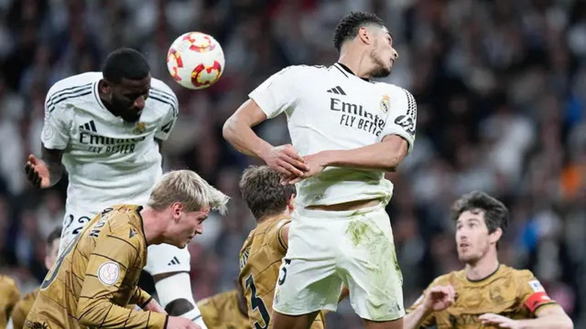 Foto: Drama di Laga Real Madrid vs Real  Sociedad, Los Blancos Susah Payah Melaju ke Final Copa Del Rey
