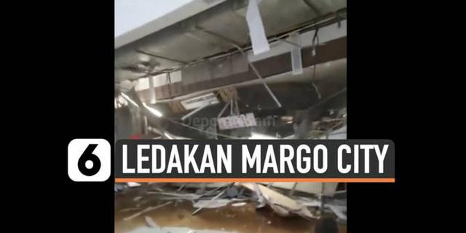 VIDEO: Mencekam! Kepanikan Saat Ledakan Besar Terjadi di Mal Margo City Depok