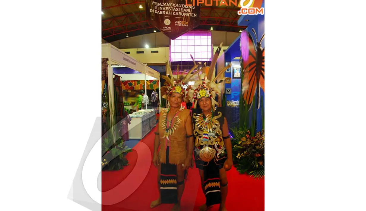 Acara APKASI tersebut juga diramaikan oleh berbagai macam kebudayaan daerah di seluruh Indonesia. JIExpo, Kemayoran, Senin (14/04/2014) (Liputan6.com/Miftahul Hayat). 