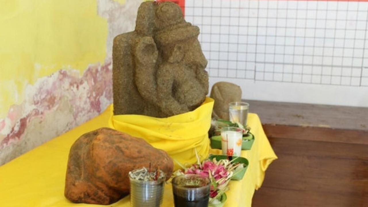Ini penemuan arca di Malang diduga peninggalan Kerajaan Singasari
