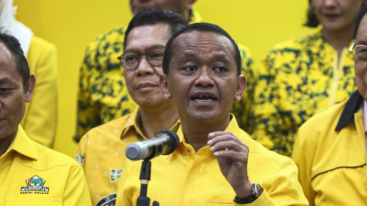 Bahlil Singgung Ketum Golkar Tak Harus Jadi Presiden di HUT Golkar