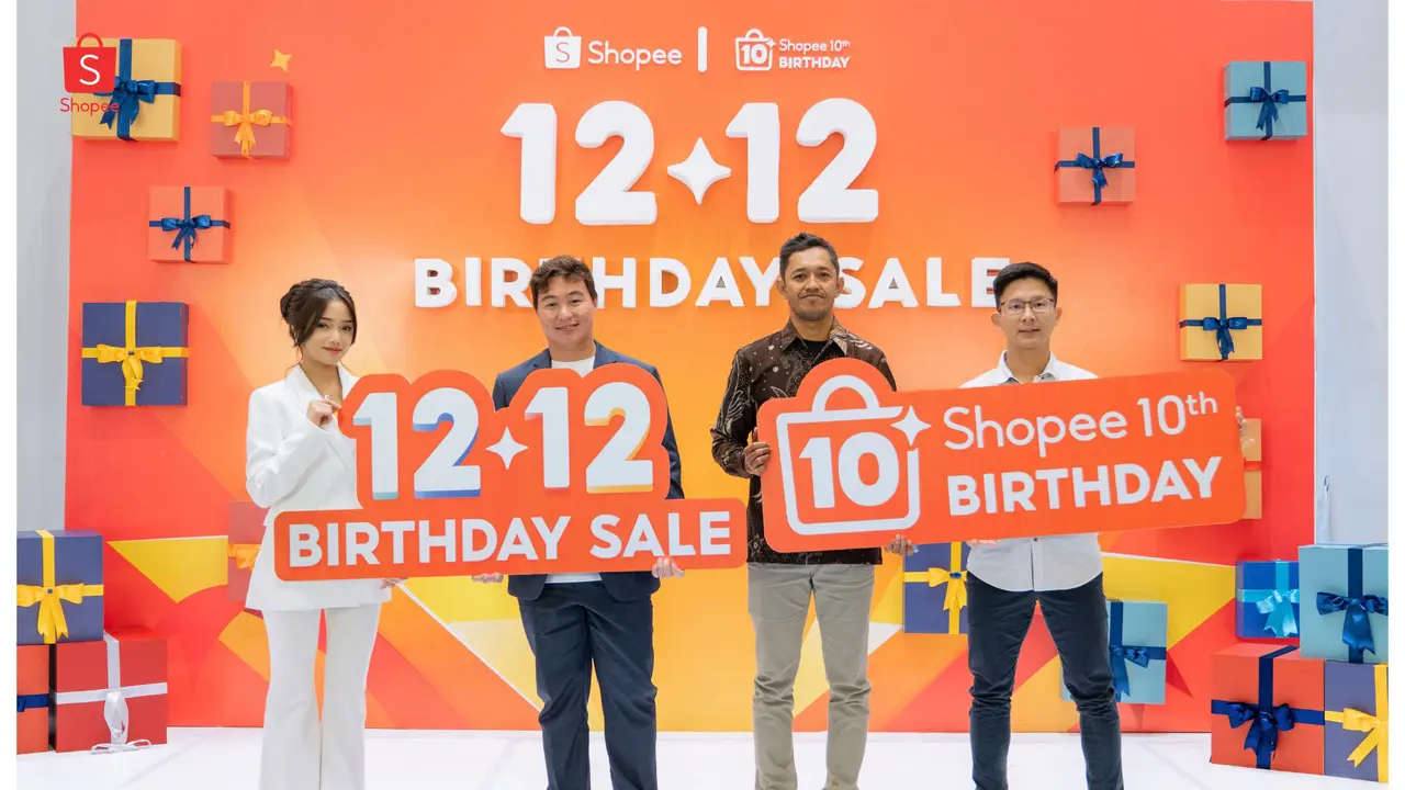 Semarak 12.12 Shopee Rayakan 10 Tahun Perjalanan: Kolaborasi Spesial Bareng Fuji, Batik Kanthil, dan Kintakun 