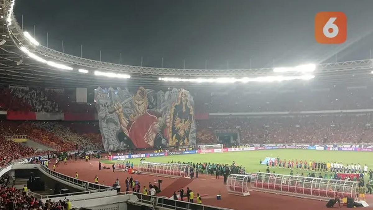 Tifo dan Koreo Megah Warnai Timnas Indonesia vs China: Gatot Kaca Hancurkan Tembok Tiongkok, hingga Lolos Piala Dunia 2026