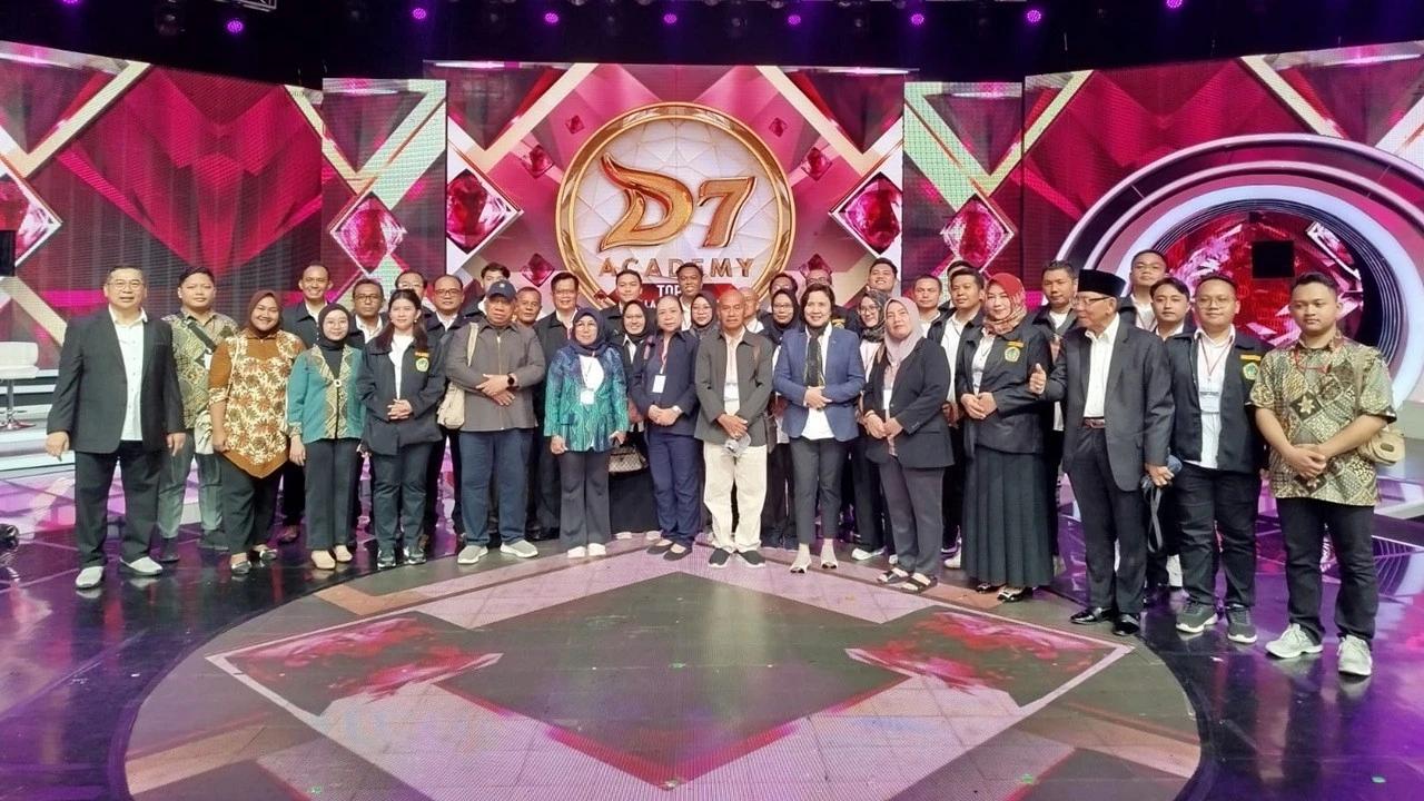Mahasiswa Magister Hukum UNTAG Semarang Studi Banding ke Indosiar, Bahas Hukum Media di Era Digital