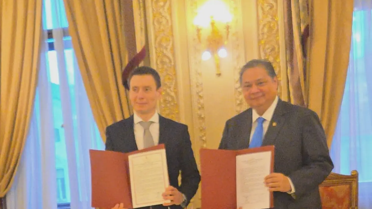 Indonesia dan Komisi Uni Ekonomi Eurasia  mengumumkan penyelesaian secara substantif Perundingan Indonesia–Eurasian Economic Union Free Trade Agreement (I–EAEU FTA). (Foto: ekon.go.id)