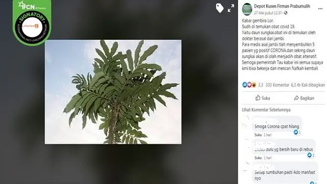 Gambar Tangkapan Layar Berita Tentang Virus Corona