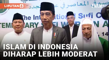 Jokowi Harapkan Muktamar Sufi Internasional Dapat Kian Moderatisasi Islam di Indonesia