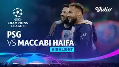 Berita video highlights pertandingan antara PSG melawan Maccabi Haifa pada matchday kelima Grup H Liga Champions 2022/2023.