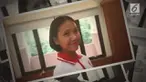 Audrey, calon Paskibraka 2017 dari Banten, termasuk yang tidak siap rambut hitam panjangnya dipotong dan dijadikan pendek