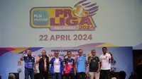 Konferensi pers PLN Mobile Proliga 2024 di SCTV Tower, Jakarta, Senin (22/4/2024).