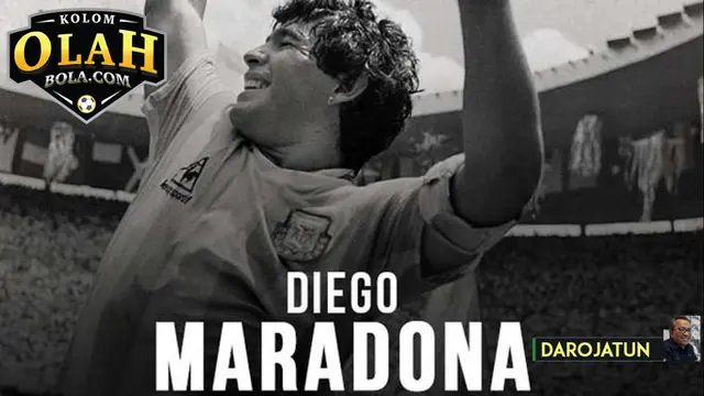 Diego Maradona telah pergi untuk selamanya.