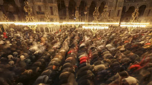 Masjid Hagia Sophia gelar salat tarawih