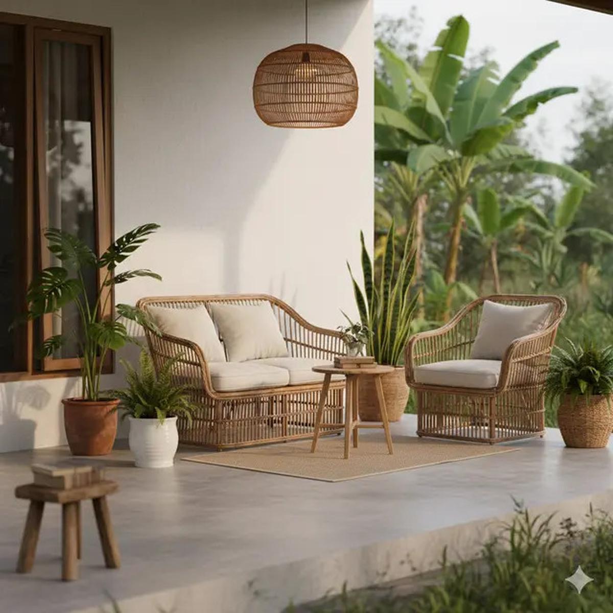 7 Trik Memilih Sofa Nyaman untuk Teras Kecil yang Stylish &amp; Fungsional