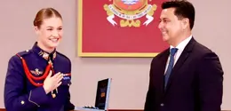 Pewaris takhta Kerajaan Spanyol, Putri Leonor, kembali mencatatkan tonggak penting dalam perjalanannya menuju takhta.