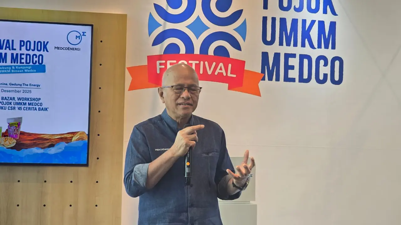 Direktur Utama MedcoEnergi Hilmi Panigoro. Foto: Nurmayanti