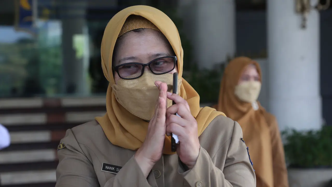 Kepala Dinkes Kota Surabaya Nanik Sukristina. (Dian Kurniawan/Liputan6.com)