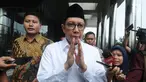 Menteri Agama Lukman Hakim Saifuddin menyampaikan permintaan maaf usai menjalani pemeriksaan di gedung KPK, Jakarta, Rabu (22/5/2019). Menag Lukman dimintai keterangan terkait penyelidikan kasus penyelenggaraan haji. (merdeka.com/Dwi Narwoko)