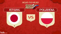 Berita video head-to-head Piala Dunia Rusia 2018: Jepang vs Polandia.