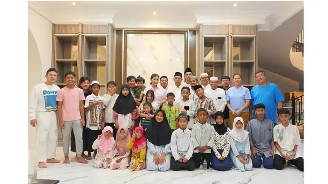 6 Momen Sarwendah Gelar Pengajian di Rumah Baru, Bentuk Toleransi