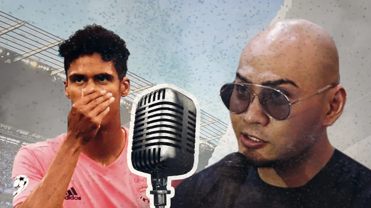 Raphael Varane dan Deddy Corbuzier