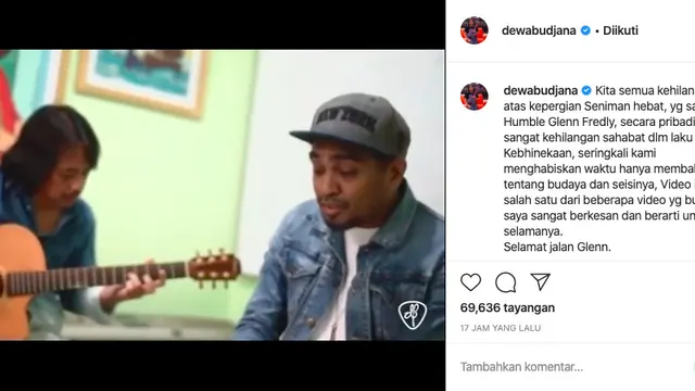 Dewa Budjana dan Glenn Fredly