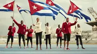 Desainer ternama Christian Louboutin tak ingin kalah ikut berpartisipasi dalam Olimpiade 2016 Rio de Janeiro untuk tim atlet Kuba.