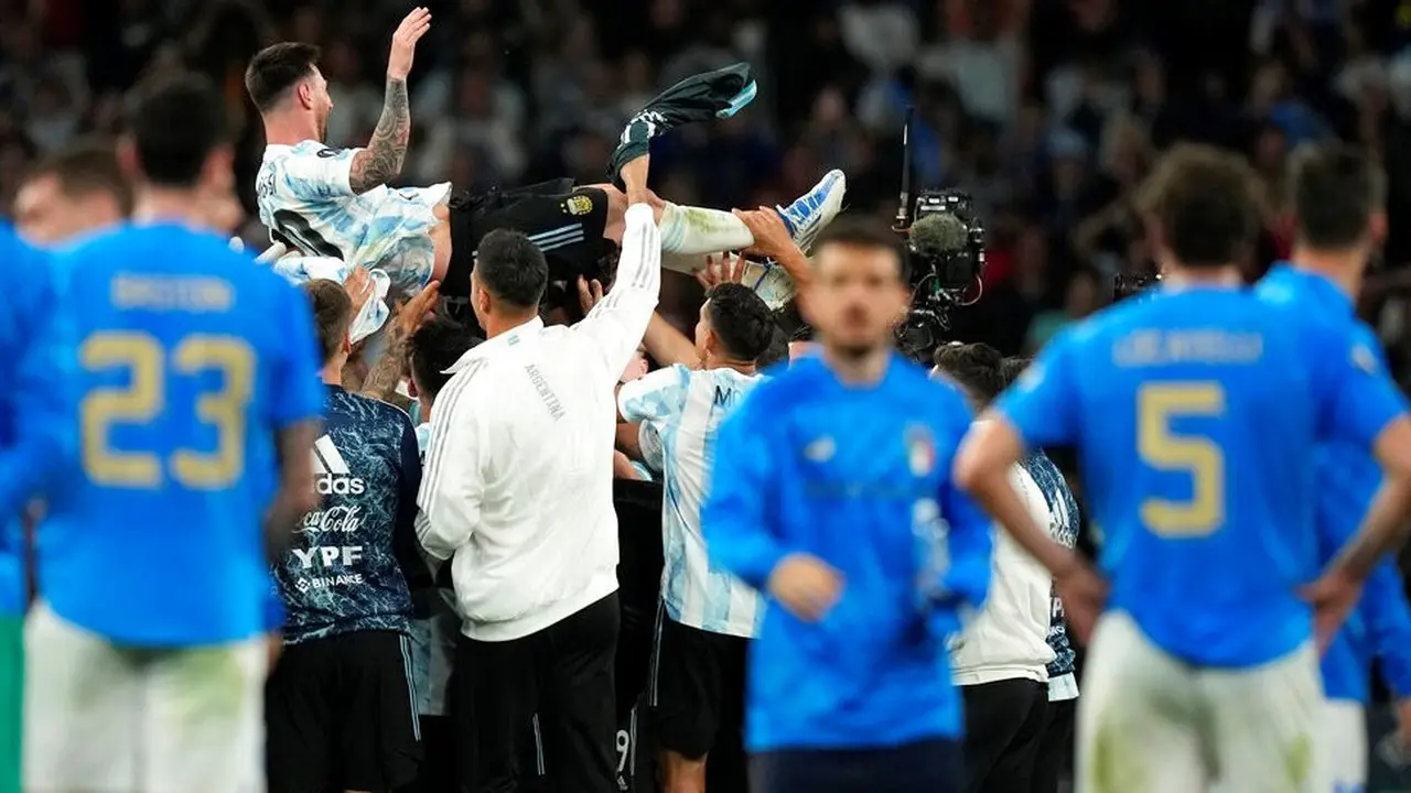 Timnas Italia Vs Argentina