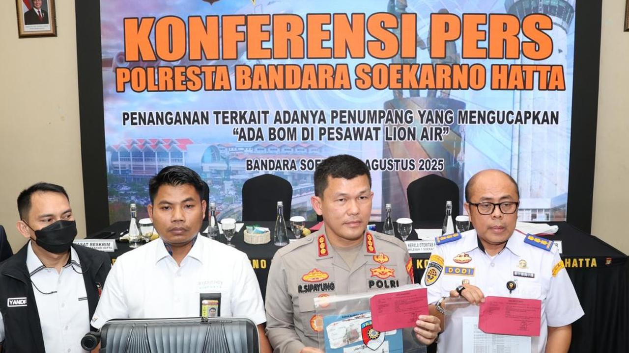 Bikin Panik, Pria Teriak Bom di Pesawat Lion Air Resmi Jadi Tersangka
