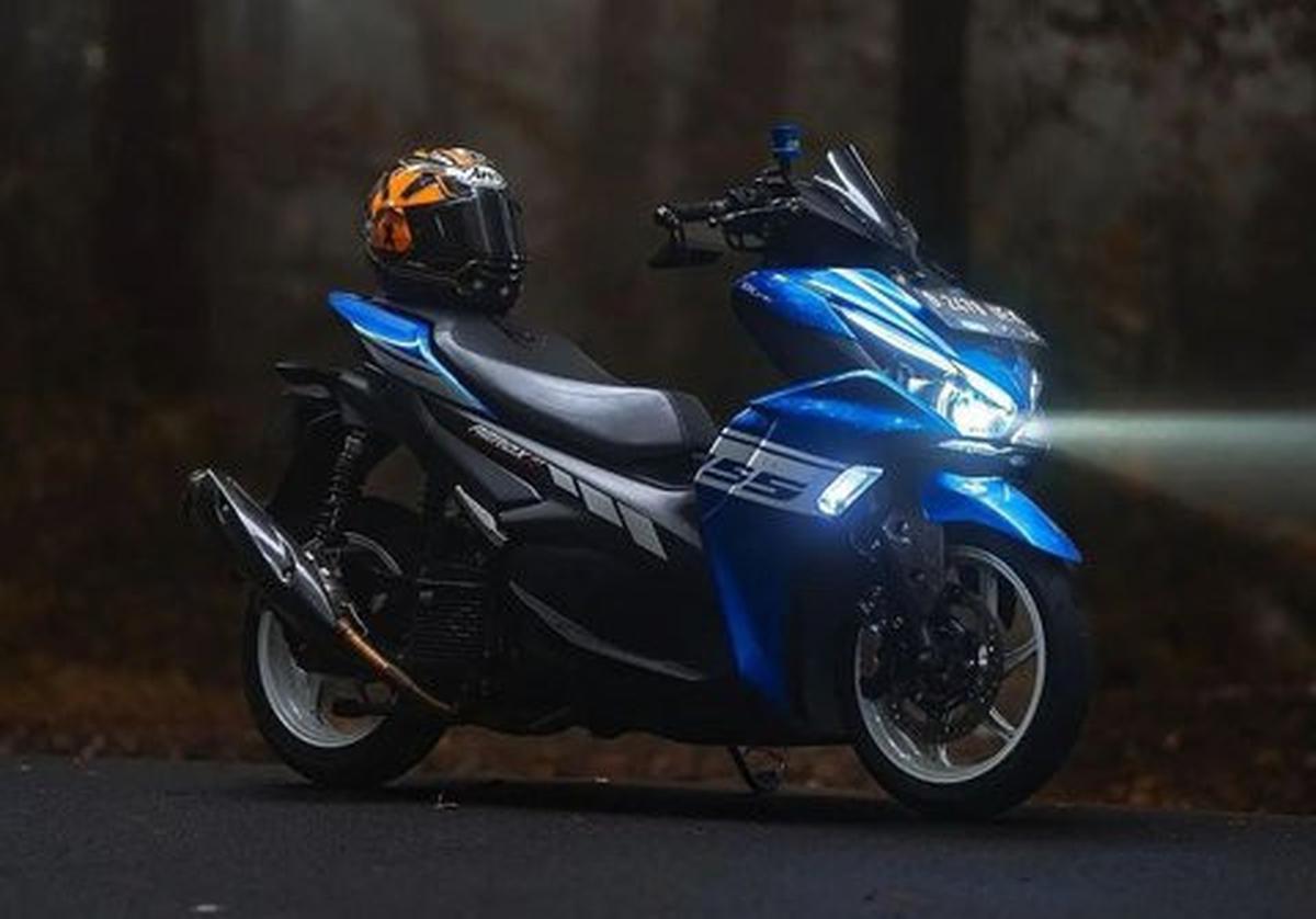10 Inspirasi Modifikasi Yamaha Aerox, Sporty Maksimal dan Jadi Favorit Anak Muda