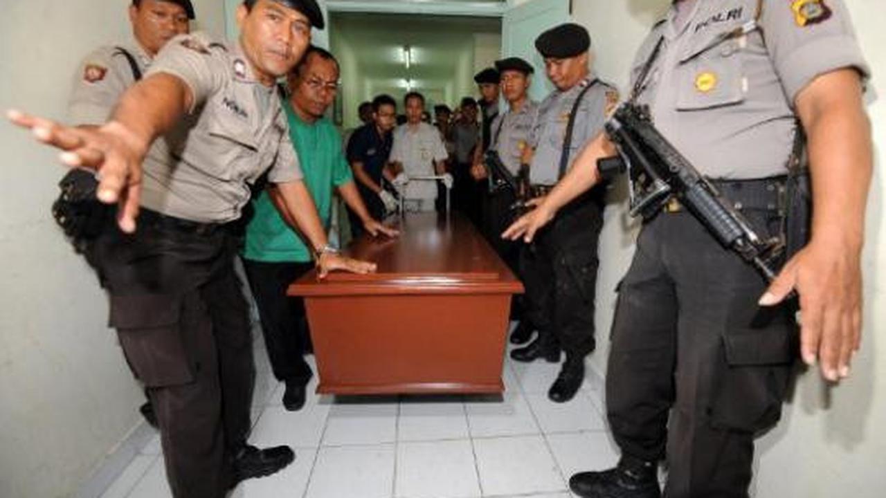 Jenazah terduga teroris di RS Sanglah