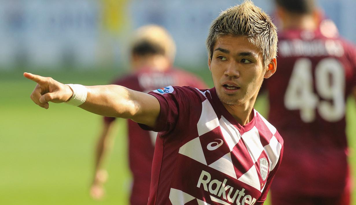 Gelandang serang berusia 23 tahun, Daiju Sasaki merupakan produk asli Akademi Vissel Kobe yang dipromosikan pada awal musim 2018. Sempat dipinjamkan selama hampir setahun ke Palmeiras U-20 pada 2018, ia kembali membela Vissel Kobe sejak Agustus 2019. Bersama Vissel Kobe musim 2023, ia telah bermain dalam 25 laga di semua ajang dengan torehan 5 gol dan 3 assist. Sementara di J1 League sendiri, ia telah tampil dalam 19 laga dengan torehan 4 gol dan 2 assist. (AFP/Karim Jaafar)