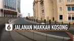 Penyebaran virus yang kian meningkat membuat pemerintah Arab Saudi membatasi bahkan lockdown Masjidil Haram selama beberapa hari. Ini membuat jalanan di Makkah terlihat lengang dan sepi kendaraan.