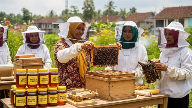 Usaha Ternak Bersama Ibu Kader Desa