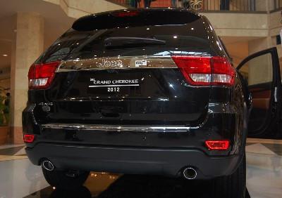 Bagian belakang Jeep Grand Cherokee Overland
