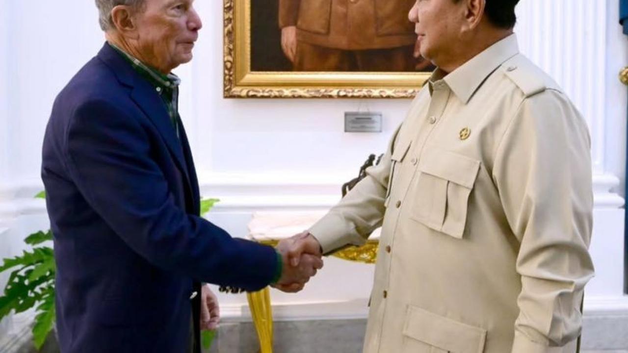 Prabowo dan Michael Bloomberg Bahas Kerja Sama Pendidikan dan Sanitasi di Indonesia