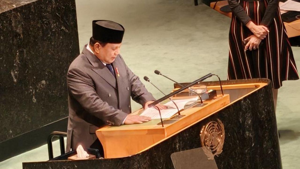 Fakta! Prabowo Tegaskan Urgensi Pengakuan Palestina di KTT PBB: Sejarah Tak Akan Berhenti Menunggu