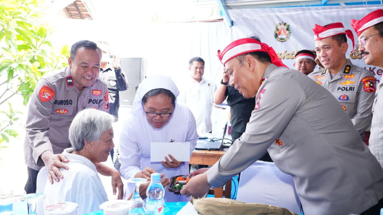 Wakapolri Beri Perhatian Khusus ke Biarawati dan Lansia di Semarang