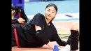 Gwak Seon-ok yang berusia 18 tahun dan berposisi sebagai outside hitter ini baru membela Daejeon Jungkwanjang Red Sparks pada musim 2023/2024. Red Sparks menjadi tim profesional pertamanya, setelah sebelumnya hanya membela dua klub tingkat sekolah, yaitu Ilshin Girls' Middle School dan Ilshin Girls' Commercial High School. (Instagram@red_sparks)