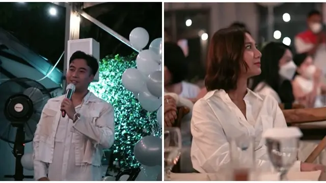 6 Momen Detik-Detik saat Vidi Aldiano Melamar Sheila Dara, Penuh Haru Bahagia