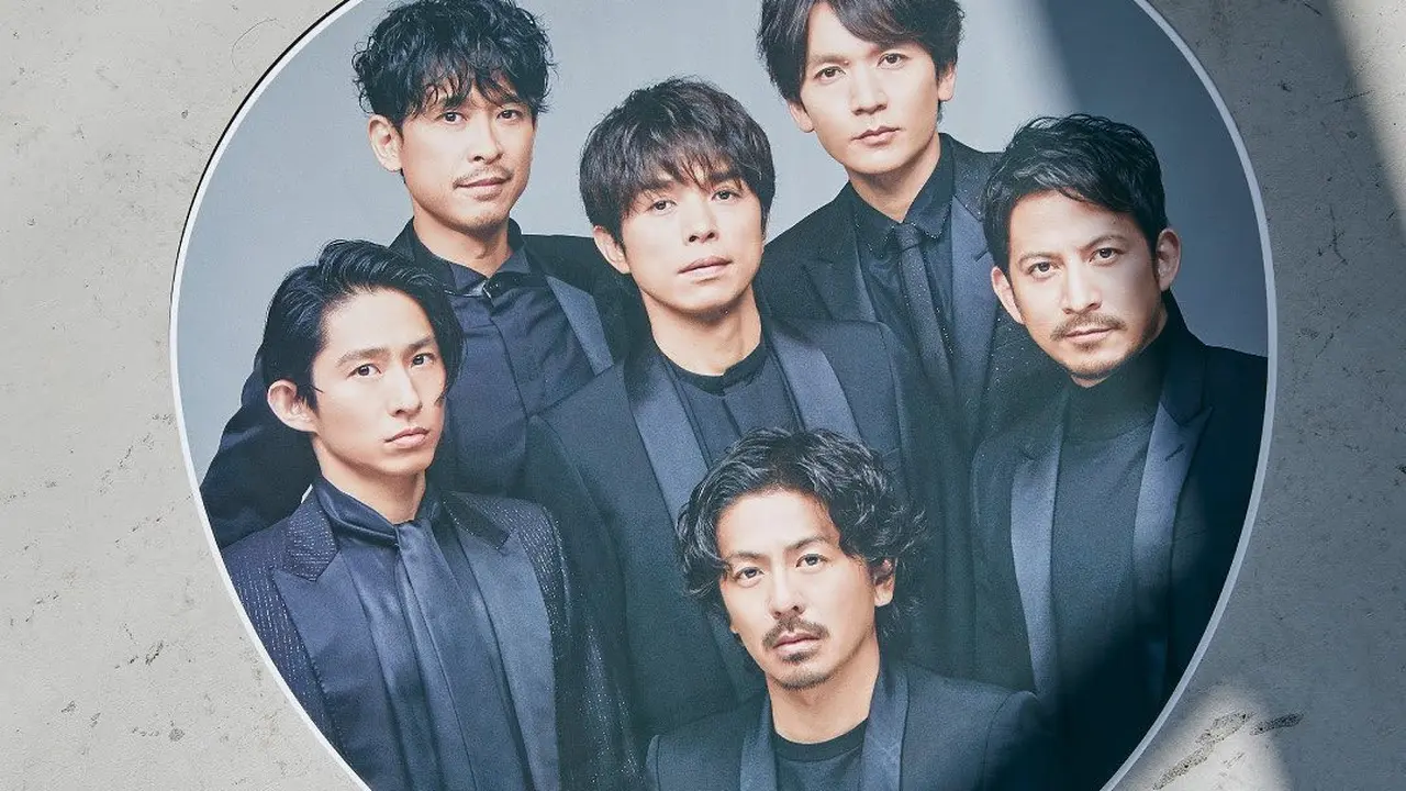 Merchandise konser LIVE TOUR V6 groove. (Akun Instagram resmi Johnny’s Merch Market/ j_merch_market)