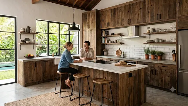 Desain Kabinet Dapur yang Sedang Tren/AI Generated